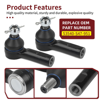 Tie Rod End Kit for Honda Pioneer 700 & 700-4 (2017–2024)