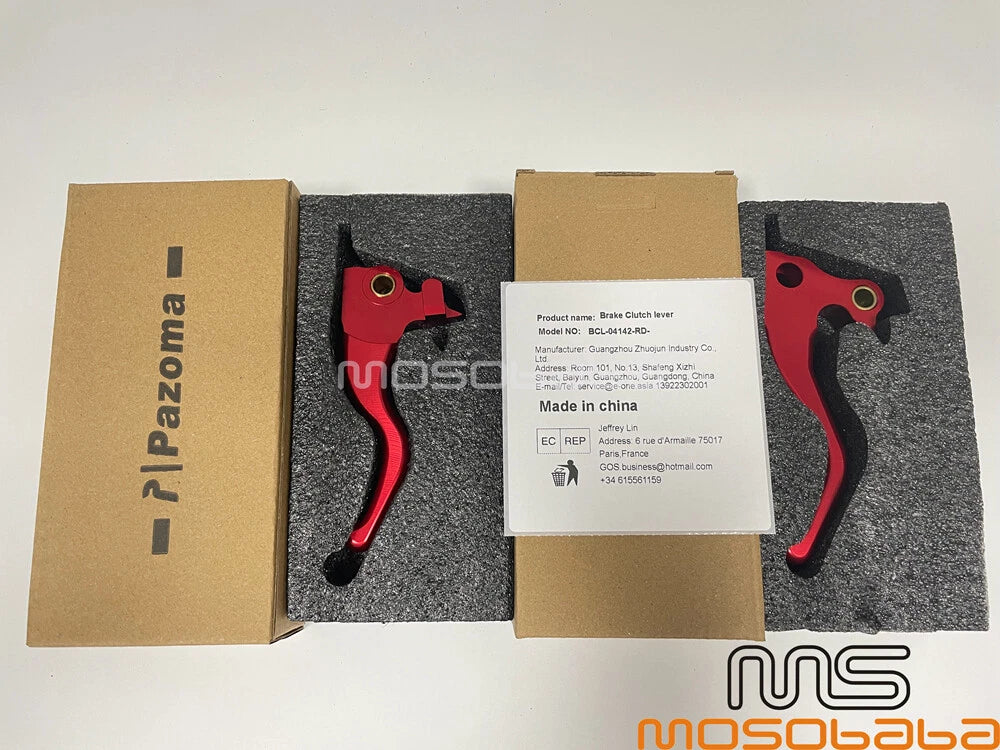 4.8" Easy Pull Brake Clutch Levers for Harley Sportster Nightster