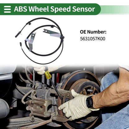 ABS Wheel Speed Sensor No. 5631057K00 for Suzuki Swift III (2005)
