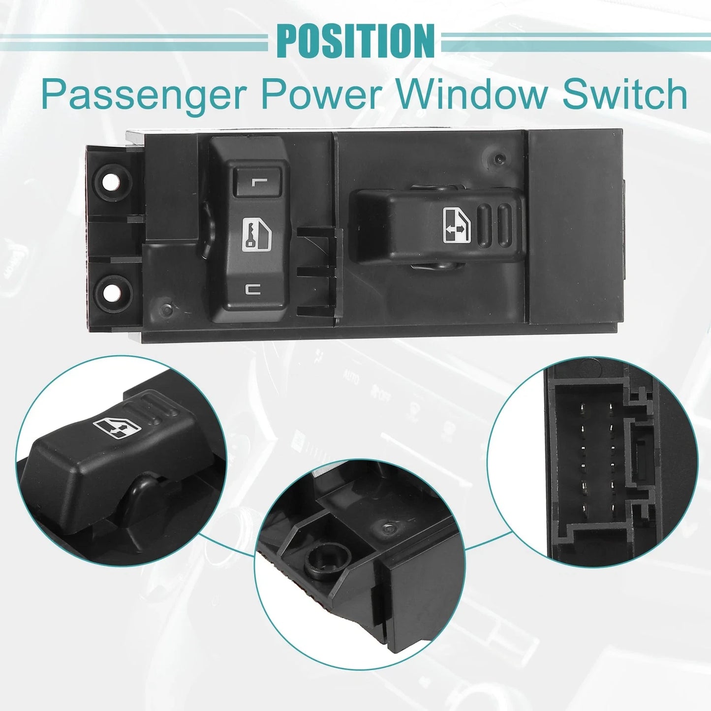 Power Window Switch for Chevy Silverado 1500 2500 Base LS LT (2000-2002)