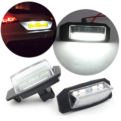 2Pcs LED License Plate Light for Mitsubishi Outlander (2006–2021)