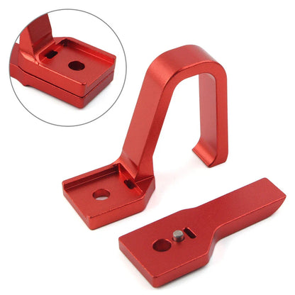 Red CNC Front Brake Cable Clamp for Yamaha YZ125 YZ250 YZ250F YZ80