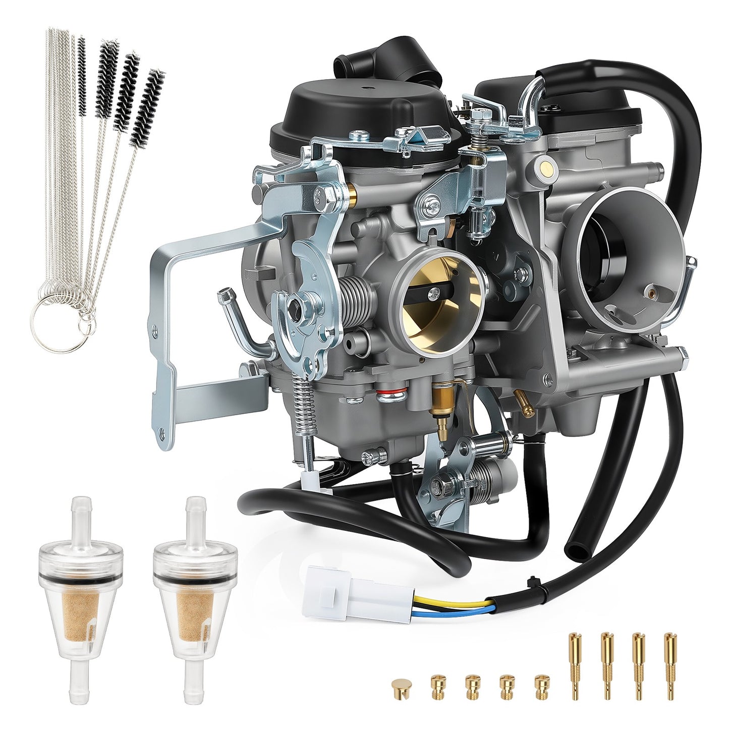 Carburetor and Fuel Filter for Yamaha V Star 1100 (2003–2005)