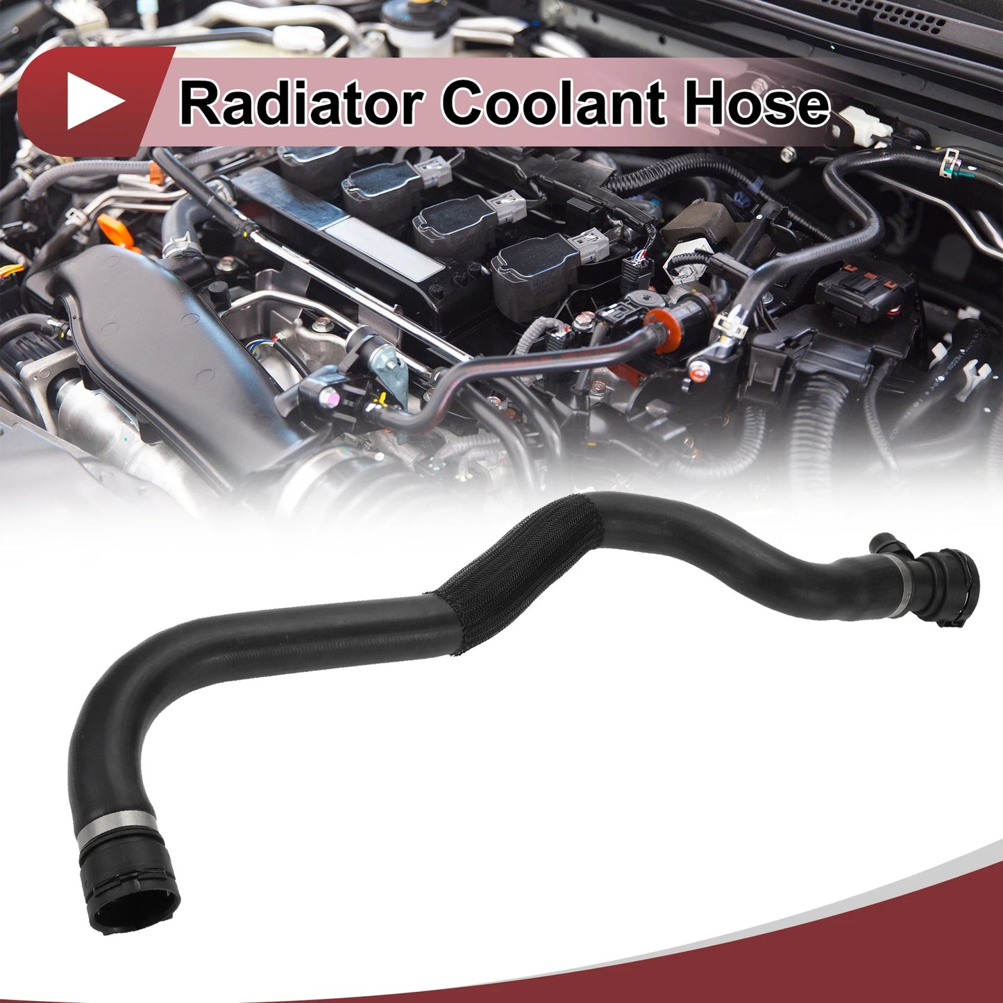 Radiator Coolant Hose for BMW 530i 540i (2017–2020) No. 17128602870 Rubber