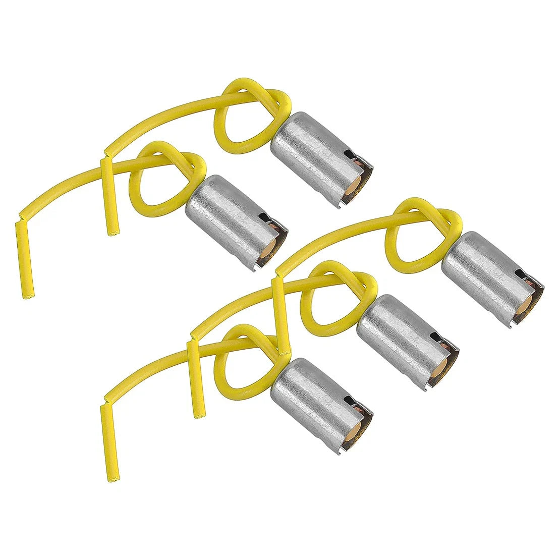 10 x BA9S Car Truck Light Bulb Socket Connectors with Cable for Various Models
