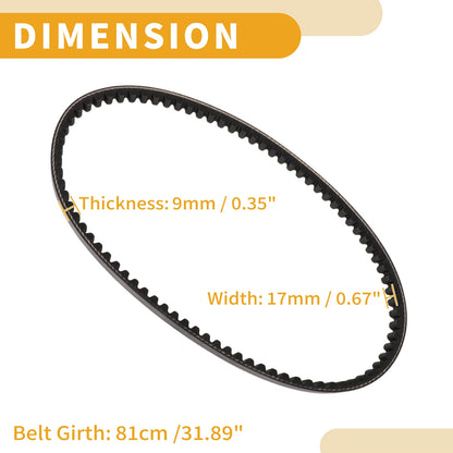 V-Belt Drive Belt for Italjet Jet-Set 50 (2002–2003)