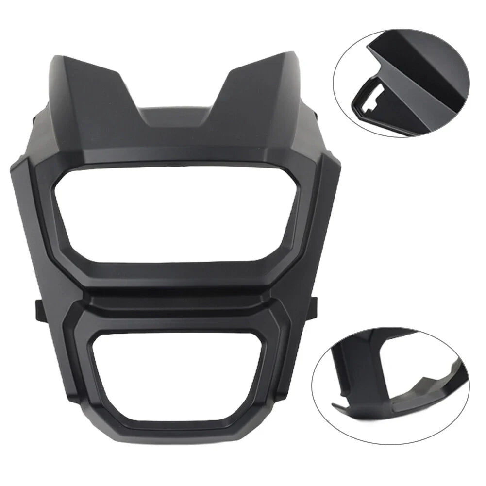 Black Motorcycle Headlight Housing Cover for Honda Grom MSX125 (2013-2023)