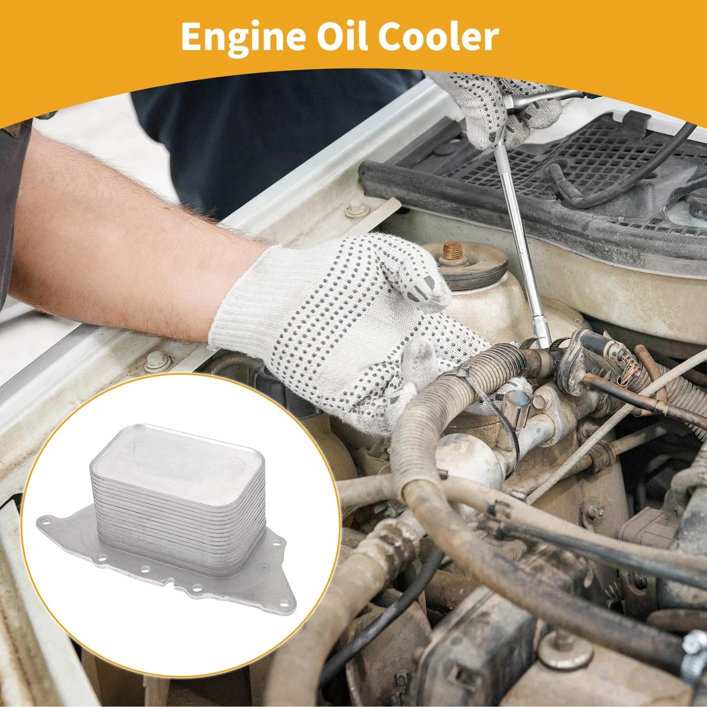 Oil Cooler for BMW X1 & Mini Cooper Trans Cooler