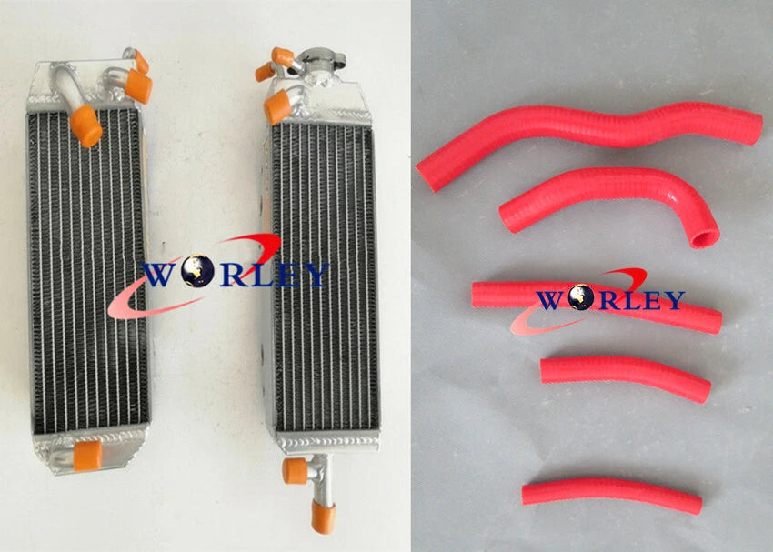 Aluminum Radiator with Hose for Suzuki RM125T/RM125V (1996–1997)