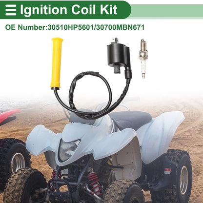Ignition Coil Set for Honda ATV TRX420FPA (2009–2013) No. 30510HP5601/30700MBN671