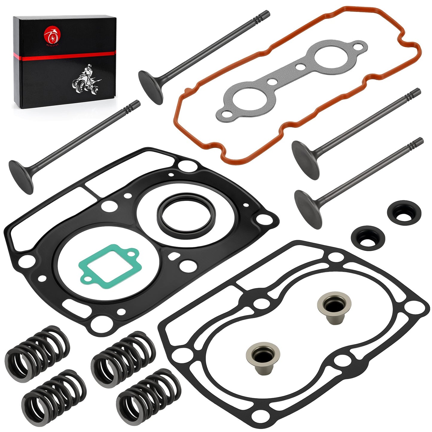 Top End Cylinder Gasket Kit & Valve Seals for Polaris Ranger 800 (2013–2014)