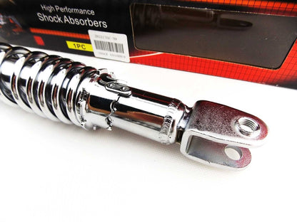 Chrome Rear Shock Absorbers for Honda CB350K (1968–1973)