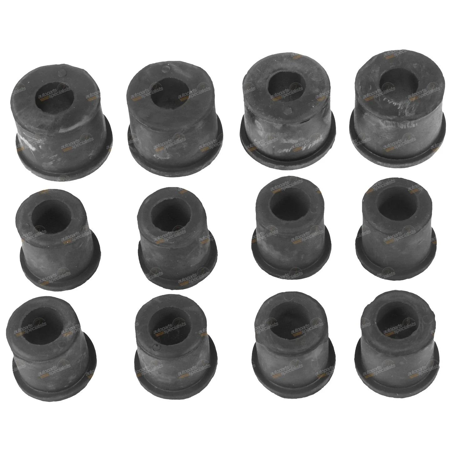 Rubber Leaf Spring Bush Kit for Isuzu D-Max 4x4 Ute incl Shackle Bush