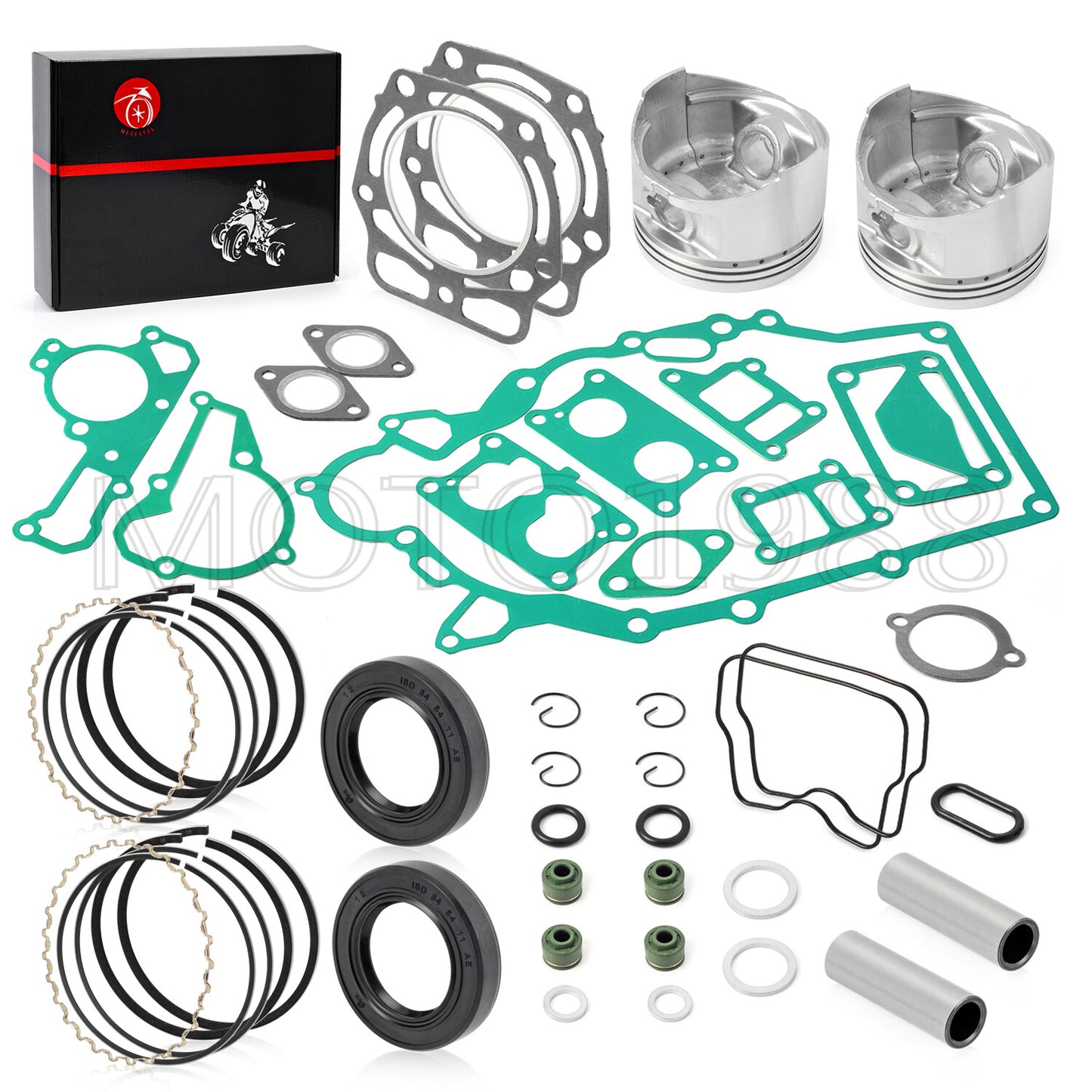 Engine Top End Rebuild Kit for Kawasaki Mule 4000 4010 (2005–2018)