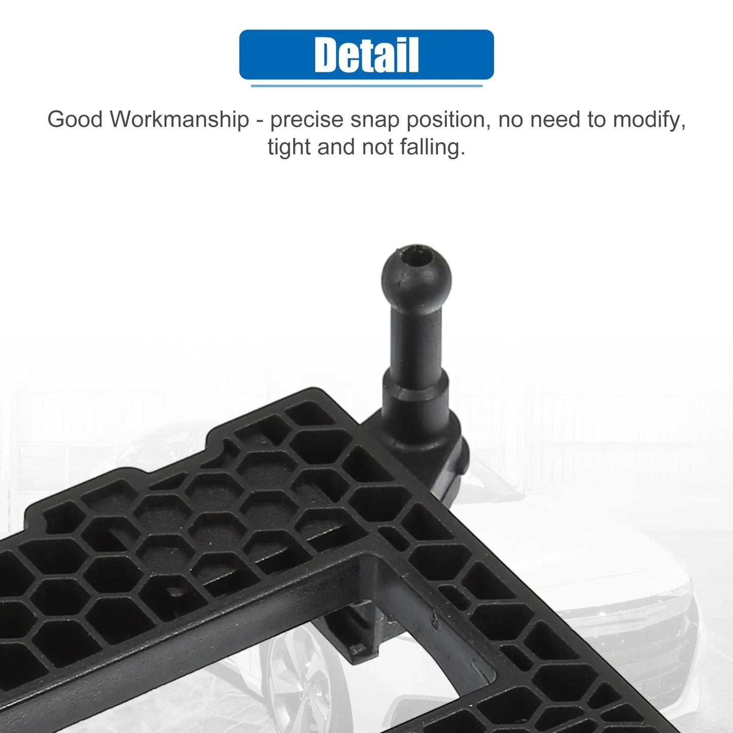 Cruise Control Body Bracket for Honda Accord 2018-2022 - 36801-TVA-A17 Black
