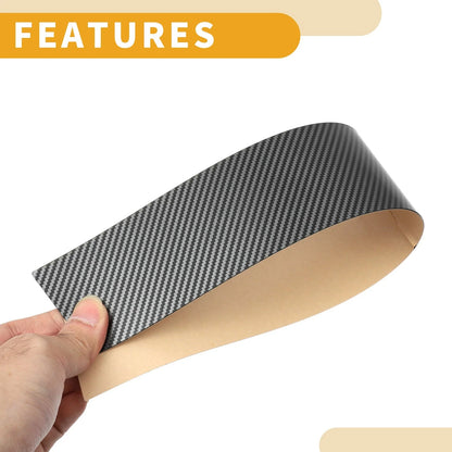 6 Pcs Door Pillar Window Trim for Honda CR-V (2011-2016) Carbon Fiber Black
