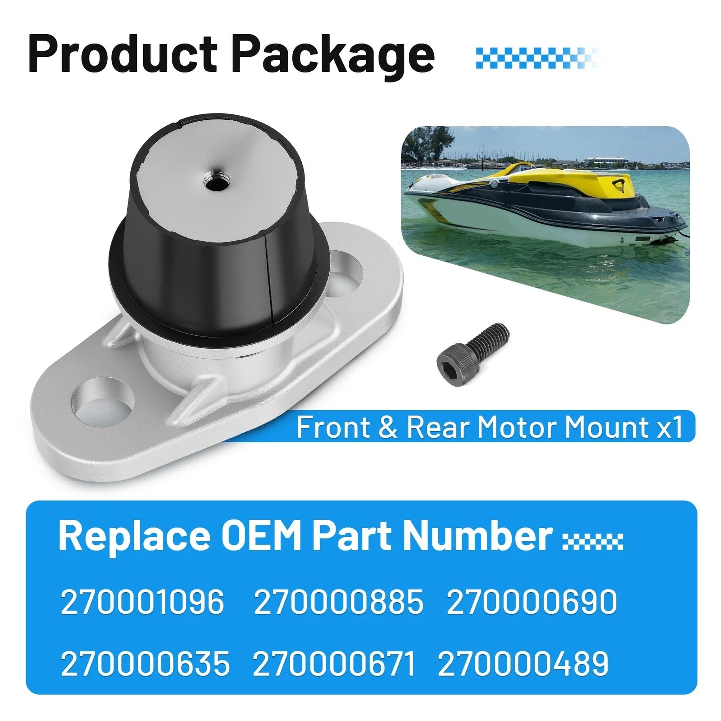 Engine Motor Mount for Sea-Doo GTS