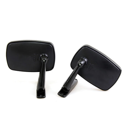 Pair of Black Fender Door Mirrors for Datsun Fairlady Z (1970–1983)