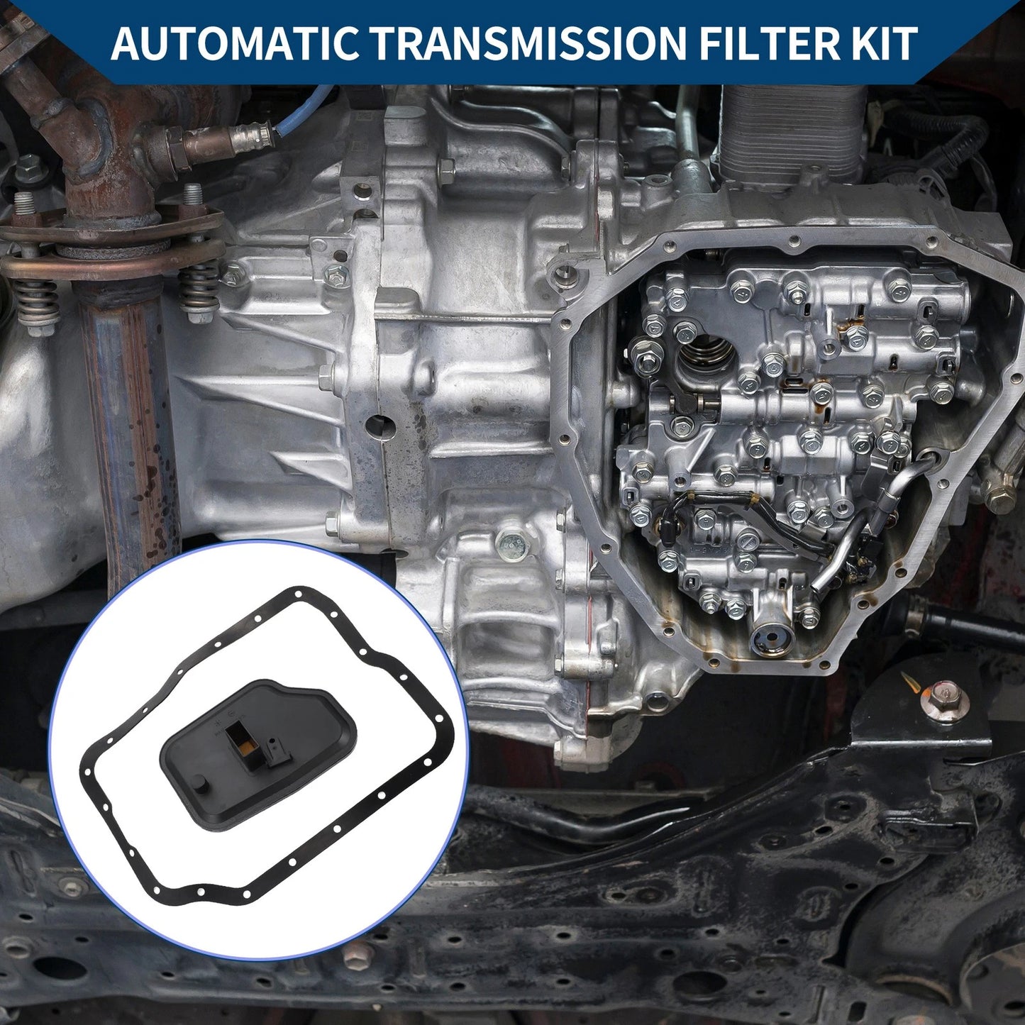 Set of 2 J39A Automatic Transmission Filter Kit No.FNC121500A for Mazda CX-7 (2007–2012)