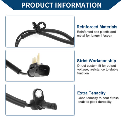 ABS Wheel Speed Sensor No. 84449197 for Chevrolet Equinox (2018–2024) Rear