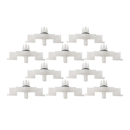 10 x Door Sill Scuff Plate Clips for Porsche Cayenne (2003-2010)