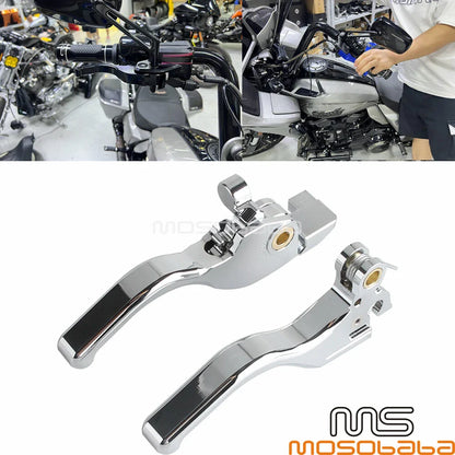 Adjustable Brake Clutch Lever for Harley Touring Street Glide Road Glide (24)