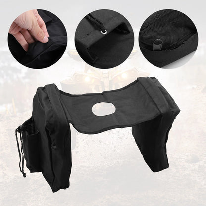 Saddle Storage Bag for Polaris Sportsman 450 570 850 (2014–2023) Black