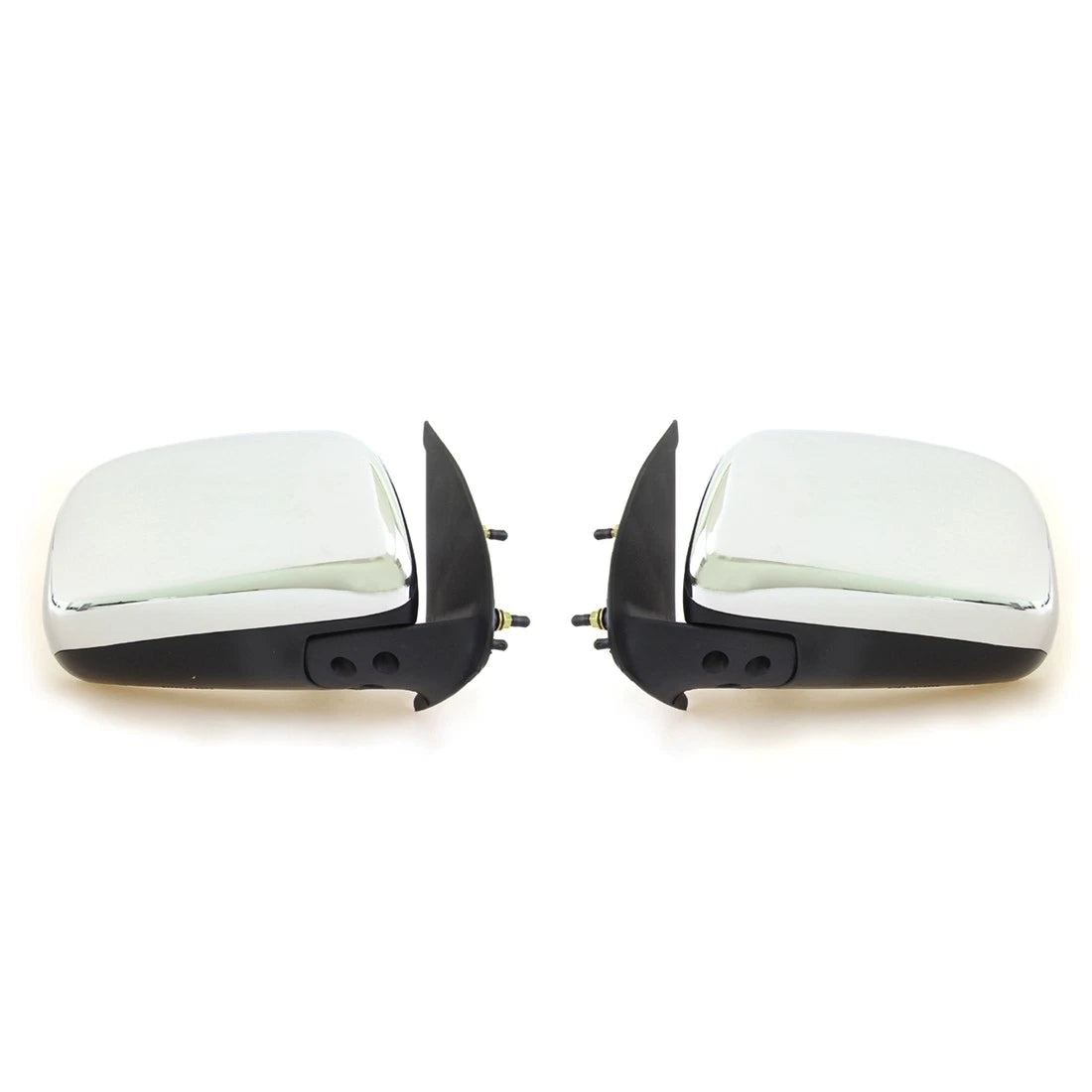 Set of 2 Chrome Door Wing Mirrors for Toyota Hilux (2005–2012)