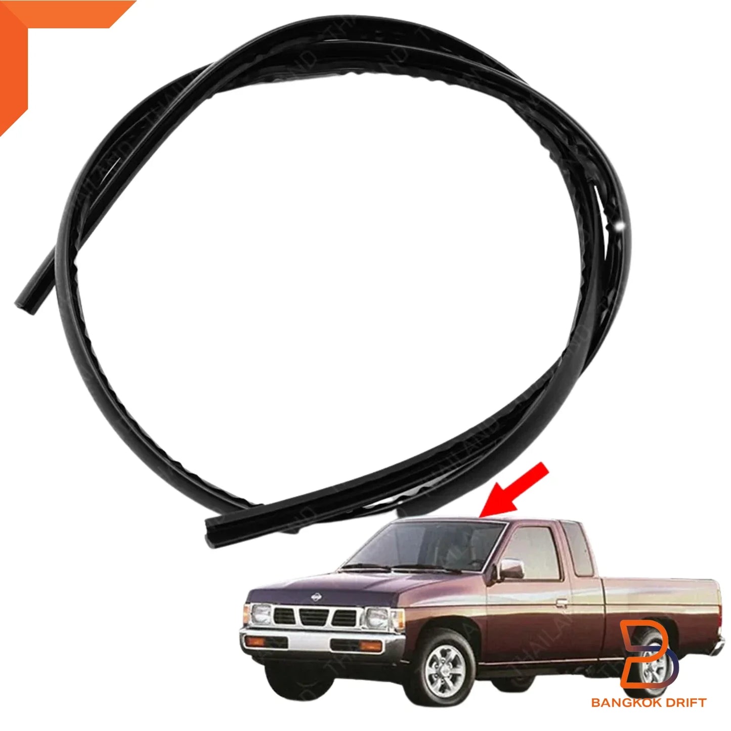 Windshield Seal Molding for Nissan Navara Ute D21 WD21 (1986-1997)