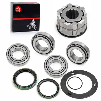 Front Wheel Hub Clutch & Bearings Seals for Polaris Sportsman 400 500 (1996–2007)