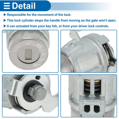 Trunk Lock Cylinder for Chevy Colorado (2016-2022) 1 Set