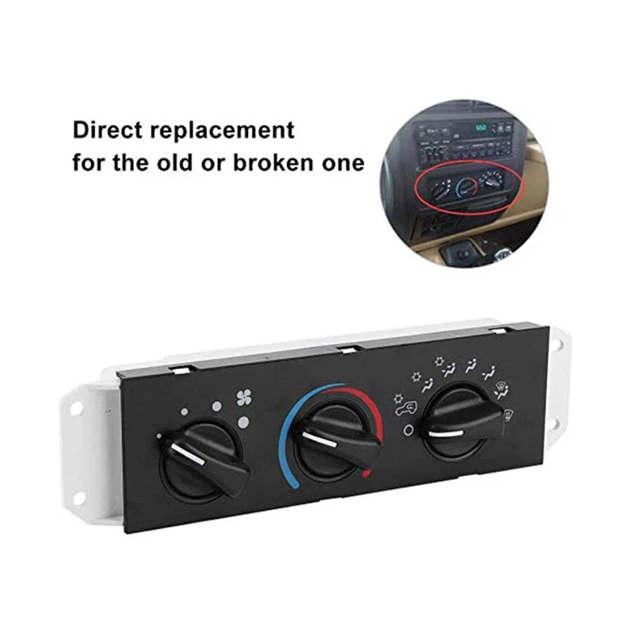 A/C & Heater Control w/ Blower Motor Switch for Wrangler TJ (1997-2006)