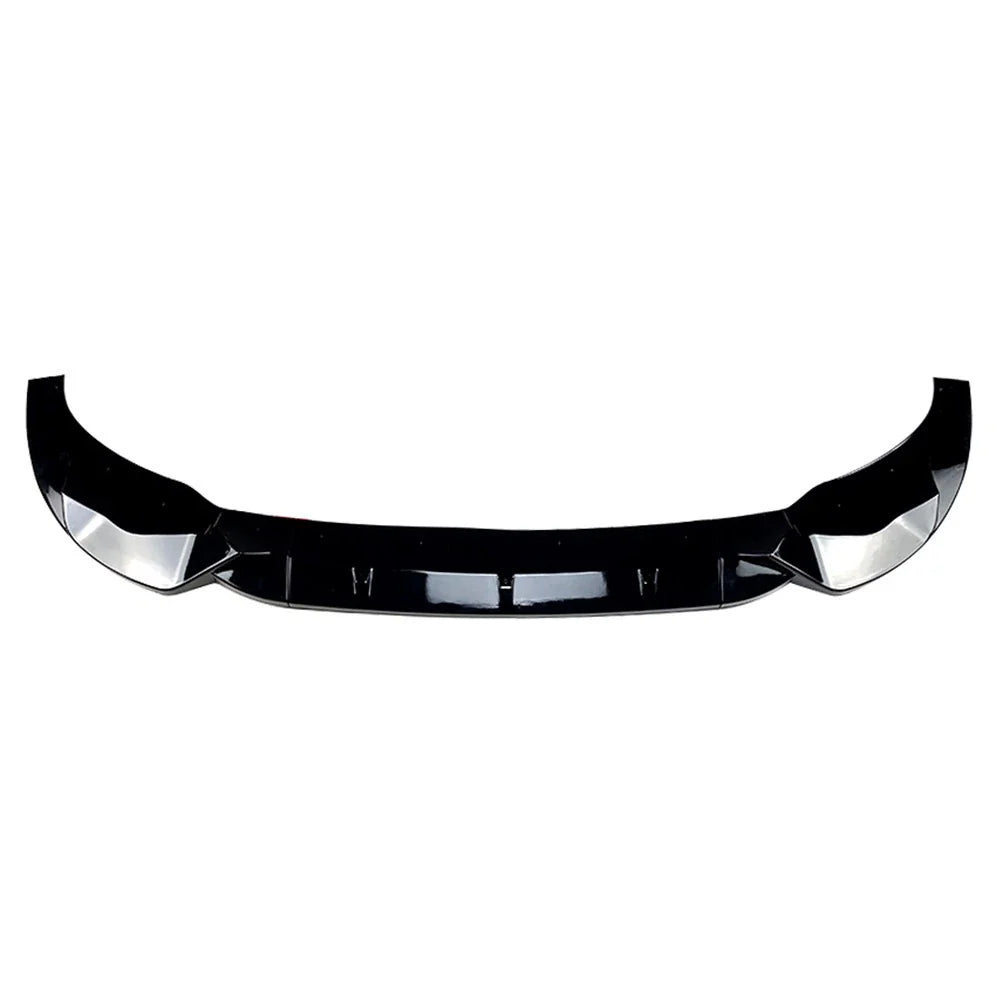 Front Bumper Lip Splitter for BMW X3 X4 2018-2021 Glossy Black