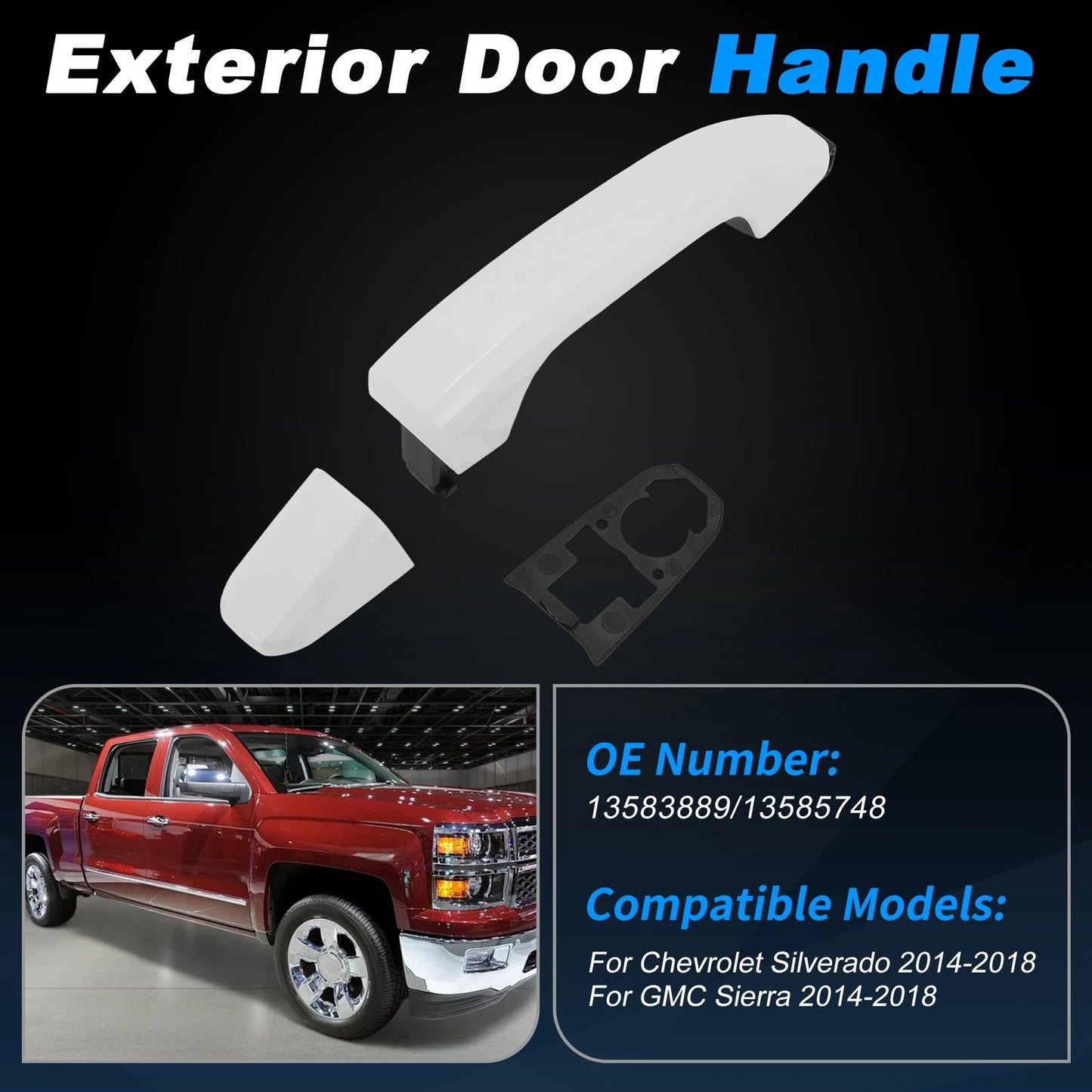 Rear Left Right Door Handle No.13583889 for Chevrolet Silverado