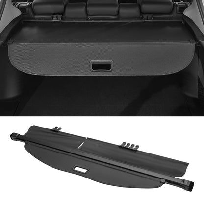 Retractable Cargo Cover for Toyota Highlander (2020–2024) Black Carbon Fiber