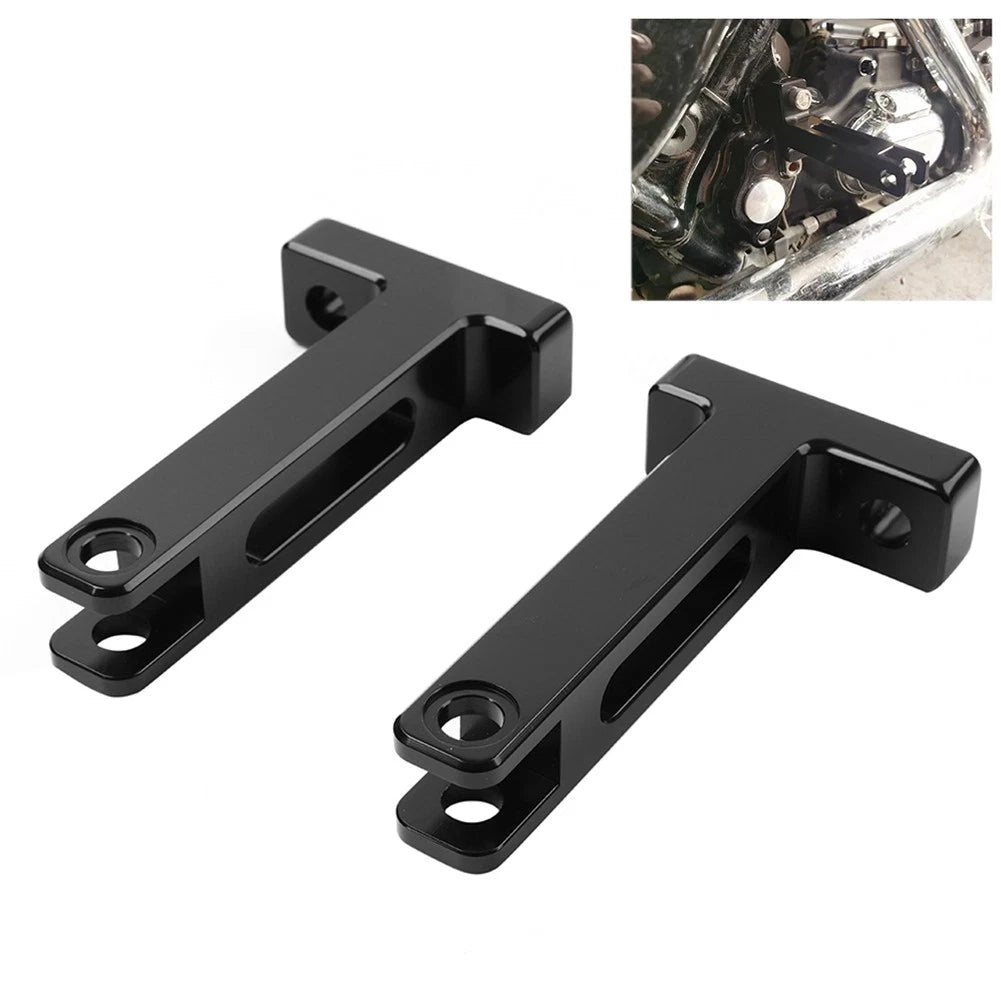 Rear Extended Footboard Foot Peg Mount Kit for Harley Touring Street Glide (1993–2023)