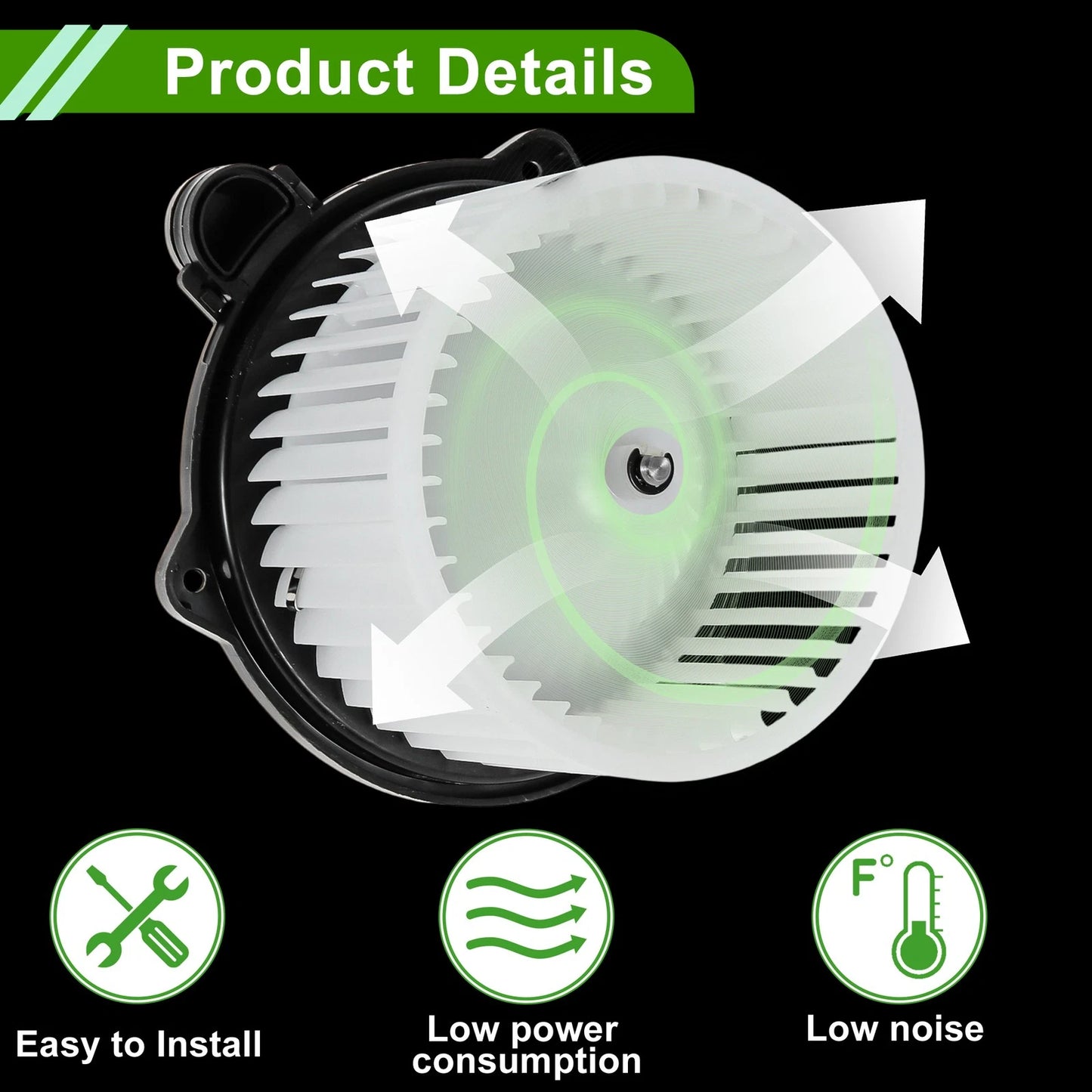 HVAC Blower Motor Assembly for Hyundai Accent (2003–2011) No. 971131E000