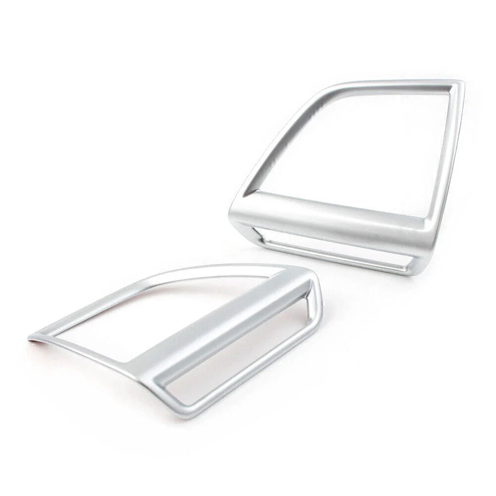 Silver Interior Side Air Vent Outlet Cover Trim for Subaru Forester (2019-2020)