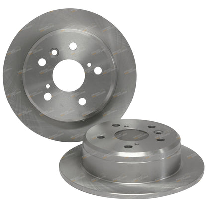 2 Rear Disc Brake Rotors for Holden Apollo JM (1993–1997)