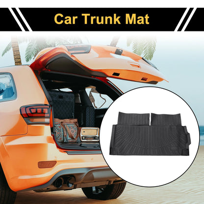 Cargo Liner Rear Trunk Mat for BMW X7 (2019–2024) TPE Stripe Pattern