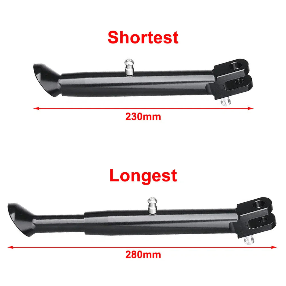 Black Adjustable Side Kick Stands for KAWASAKI ZX14R (2006-2014)