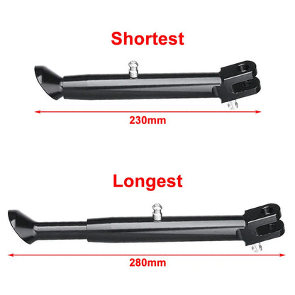 Black Adjustable Side Kick Stands for KAWASAKI ZX14R (2006-2014)