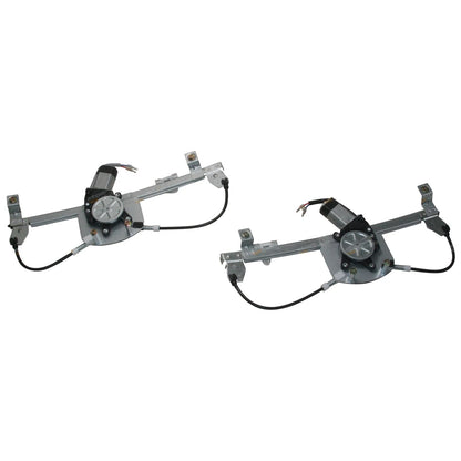 Pair Rear Electric Power Window Regulators for Holden Commodore (1997–2006)
