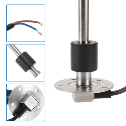 Fuel Sending Unit and Gauge Kit 0-190 Ohm for Boat Car Truck