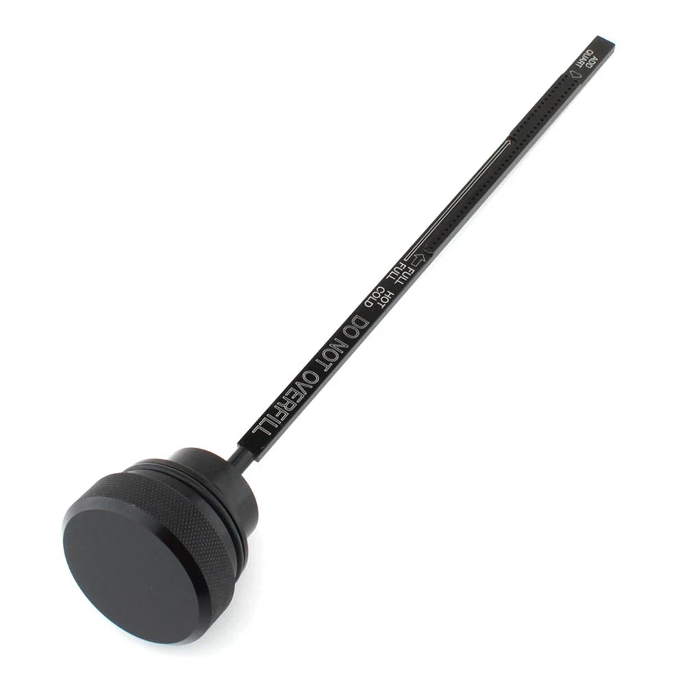 Oil Dipstick for Harley Dyna Wide Glide FXD FXDL (1991-1998) Black Aluminum