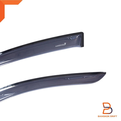 Weather Shield Window Visor Rain Guard for Mazda 3 BK Sedan (2003-2009)