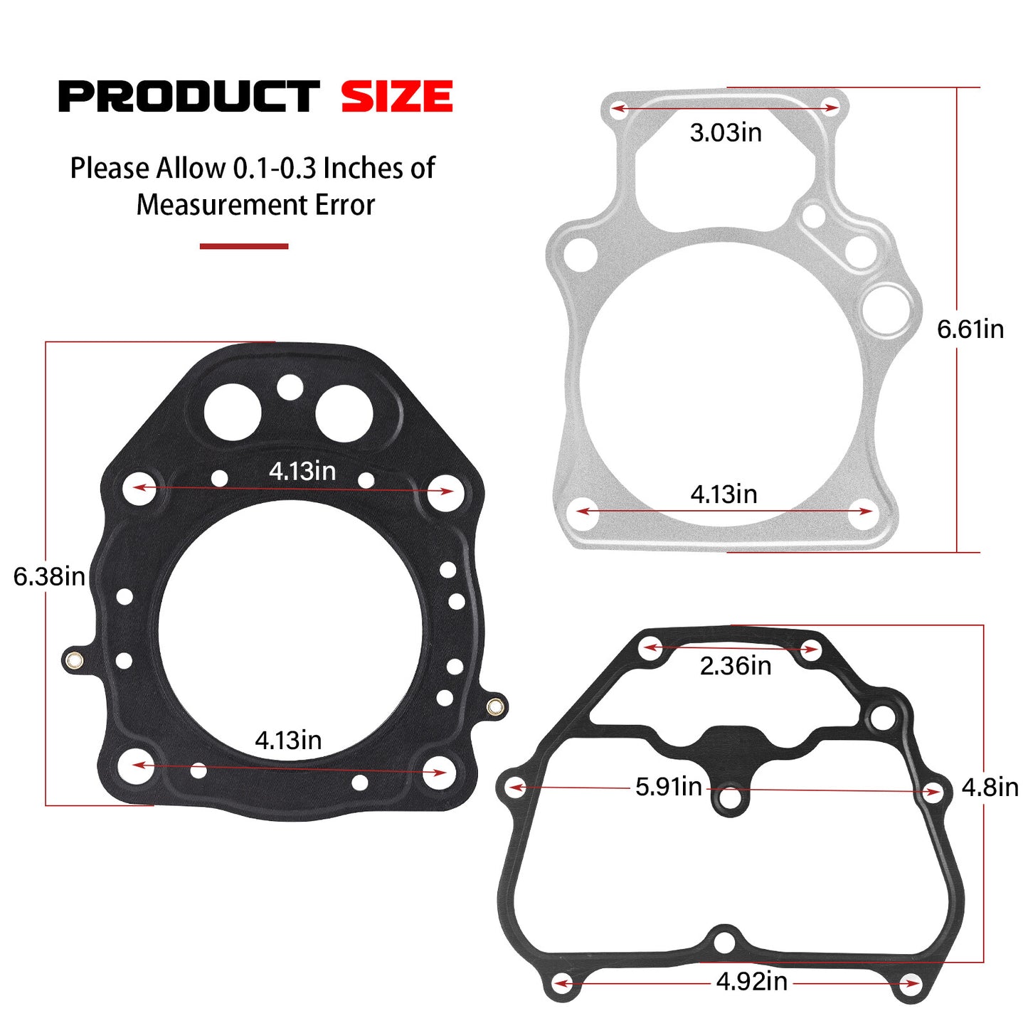 Cylinder Gasket Kit for Honda Rancher 420 (2007–2024)