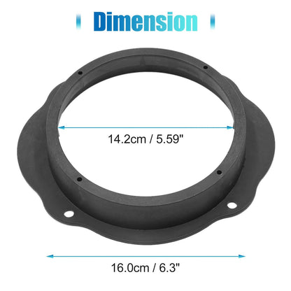 2X 6.5" Speaker Spacer Rings for Ford