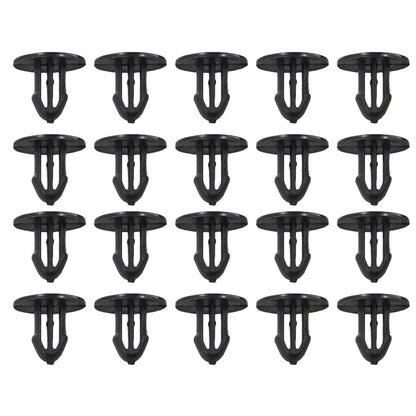 Clip / 10mm / Cowl Grille Clip Nylon Stem 20pcs for Civic Del Sol