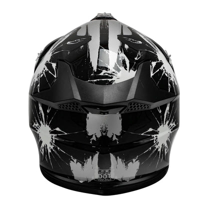 Youth ATV Helmet Full Face Off Road Dirt Bike for Kids S M L XL